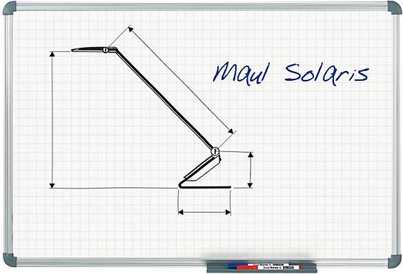 Actual product image Maul Grid board, white (90 x 60 cm)