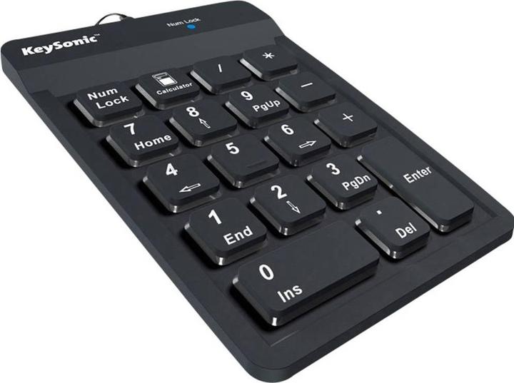 Produktbild KeySonic Ack-118 (Nummernblock, Kabelgebunden)