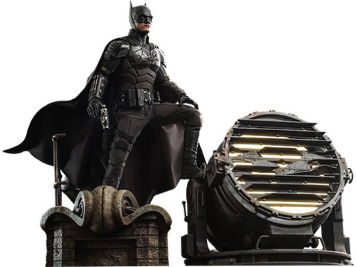 Immagine prodotto Hot Toys Statuetta di Batman Movie Masterpiece 1/6 Batman con Bat-Segnale 31 cm