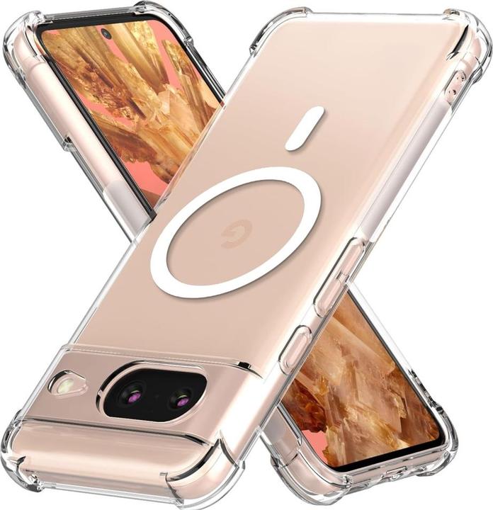 Screenguard Copertura magnetica Google Pixel 8 Clear Case MagSafe (Google Pixel 8)