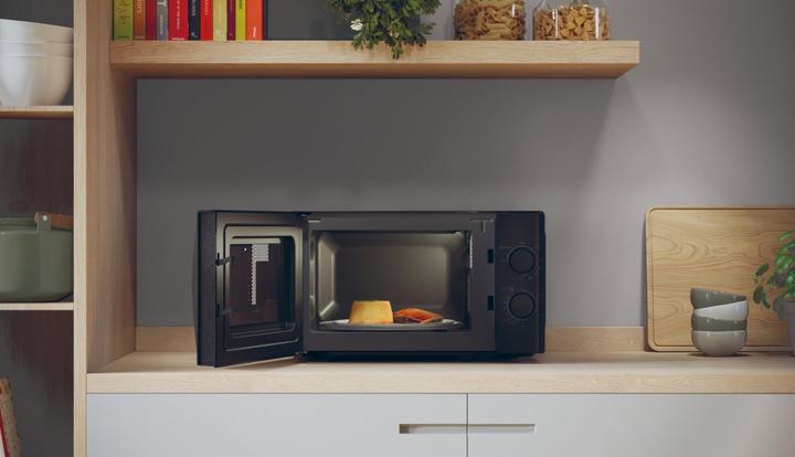 Actual product image Candy Microwave Microwave oven with Grill | CMG20SMB | Free standing | 20 L | 700 W | Grill | Black (20 l)