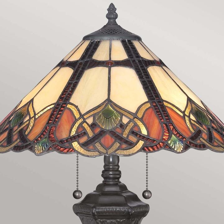 Image du produit Elstead Lighting Cambridge Lampe de table E27 double bronze vintage (E27)