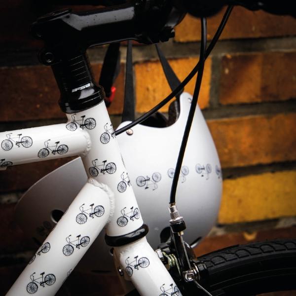Produktbild Farbviereck Fahrrad Motive Aufkleber / Sticker
