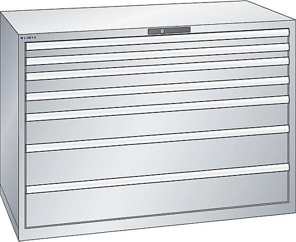 Produktbild Lista Schubladenschrank, Stahlblech (143.10 cm, 100 cm)