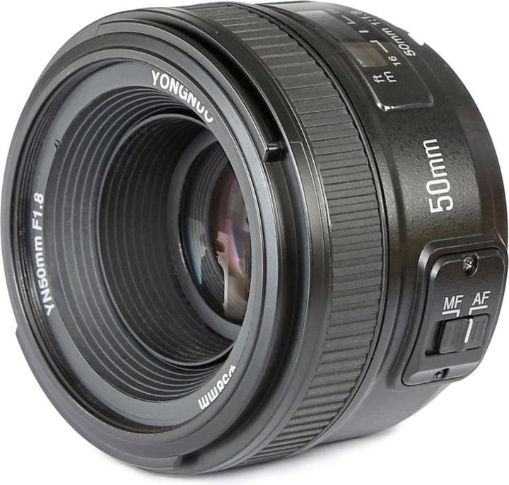 Actual product image Yongnuo YN-50mm F/1.8-N Auto Focus Lens for Nikon (Nikon F, full size)