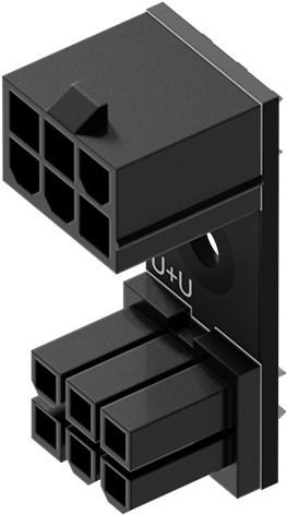 Immagine prodotto Singularity Computers Adattatore PCIe a 6 pin a 180 gradi per computer U+U