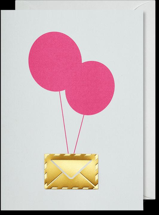 Actual product image OCTAEVO Greeting card - Airmail (1 pcs.)