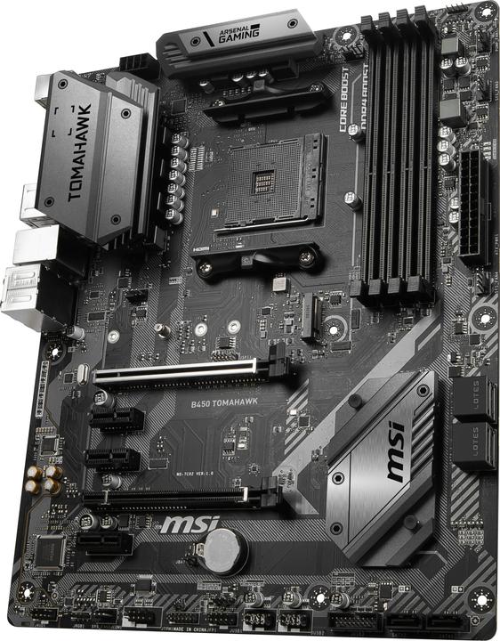 Produktbild MSI B450 Tomahawk (AM4, AMD B450, ATX)