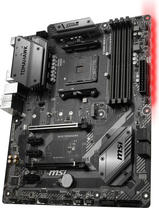 Produktbild MSI B450 Tomahawk (AM4, AMD B450, ATX)