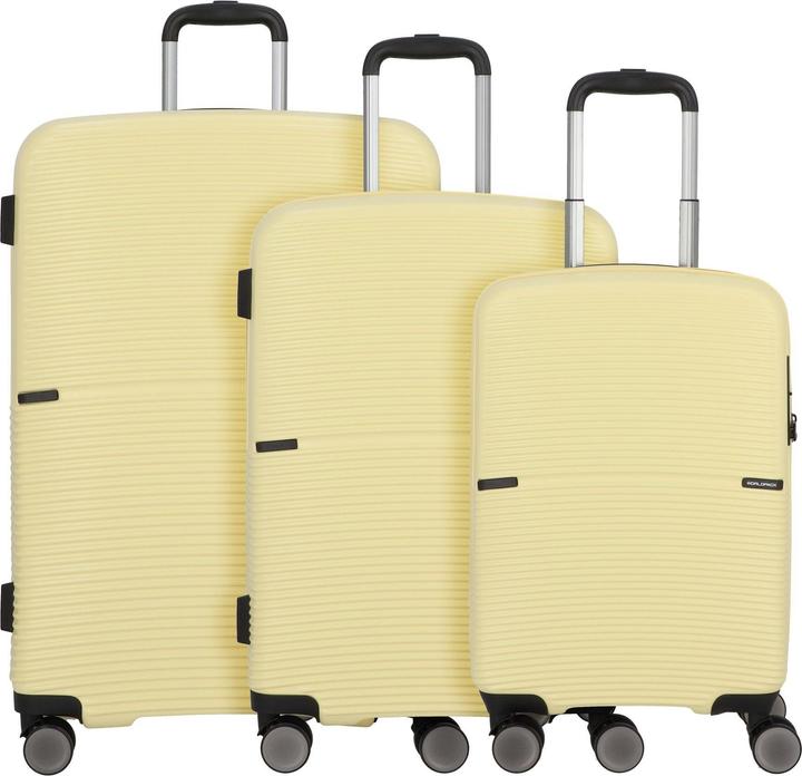 Produktbild Worldpack San Francisco 4 Rollen Kofferset 3-teilig (203 l, XL (ab 115l))