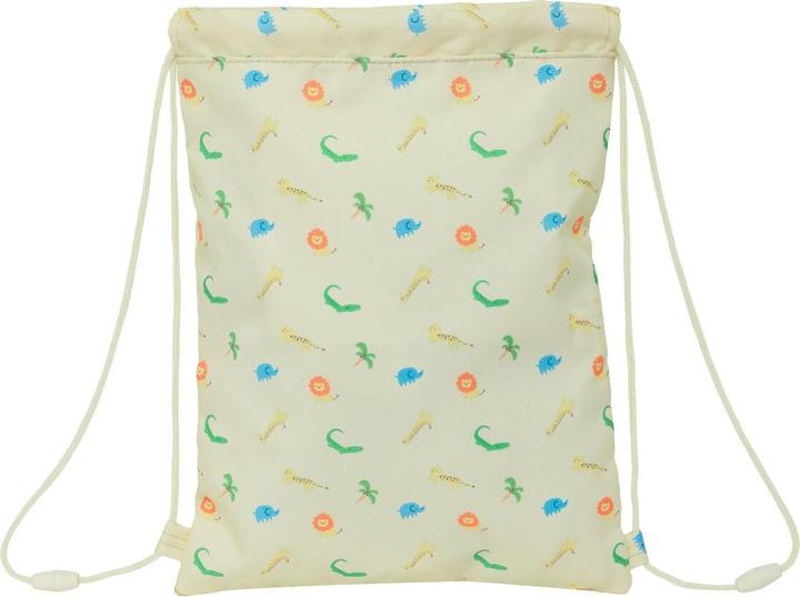 Produktbild Safta Rucksacktasche mit Bändern Selva Weiss 26 x 34 x 1 cm