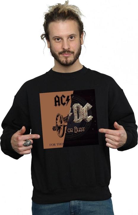 Produktbild AC/DC Rock or Bust For Those About Splice Sweatshirt aus Baumwolle (XXL)