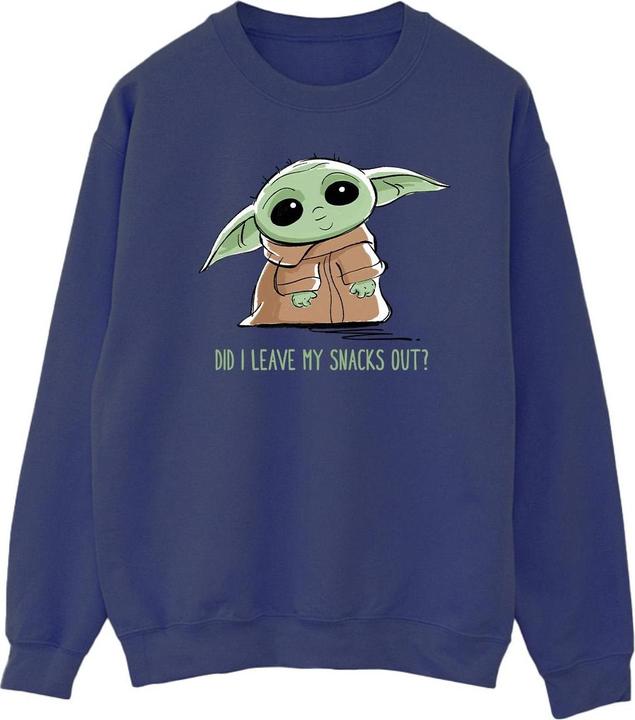 Produktbild Star Wars The Mandalorian Grogu Snacks Meme Sweatshirt (XXL)