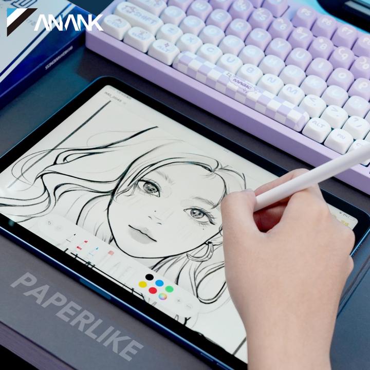Produktbild Anank PaperLike Panzerglas für iPad 10.2 Zoll (iPad 7/8/9) (1 Stück, iPad 10.2 (2020), IPad 10.2 (2021), iPad 10.2 2019)