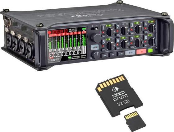 Produktbild Zoom F8n Pro Audio-Recorder mit Speicherkarte (Mehrspurrecorder)
