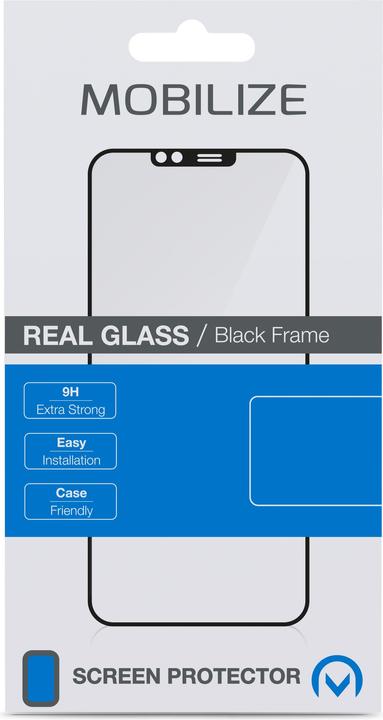 Actual product image Mobilize Edge-to-edge glass (1 Piece, Apple iPhone 15 Plus)