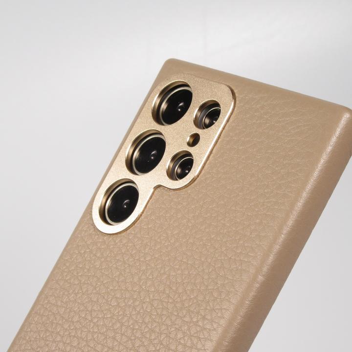 Immagine prodotto PhoneLook Coque Cuir de veau luxe grainé intégral avec boutons métalliques et MagSafe (Samsung Galaxy S24 Ultra)