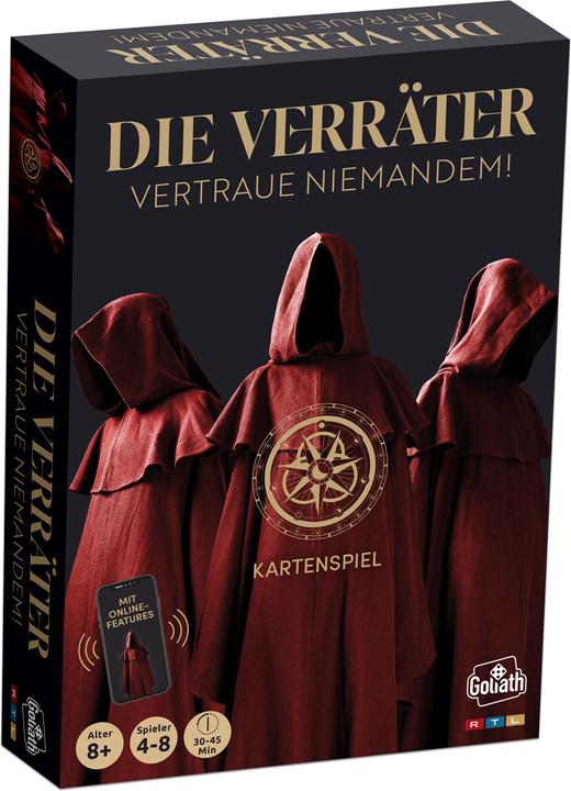 Actual product image Goliath Toys Goliath® The Traitors - Trust No One! Card game (German)