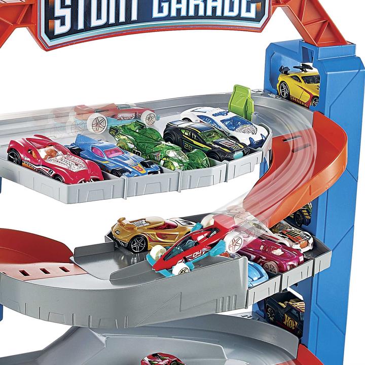 Produktbild Hot Wheels City Stunt Garage Spielset