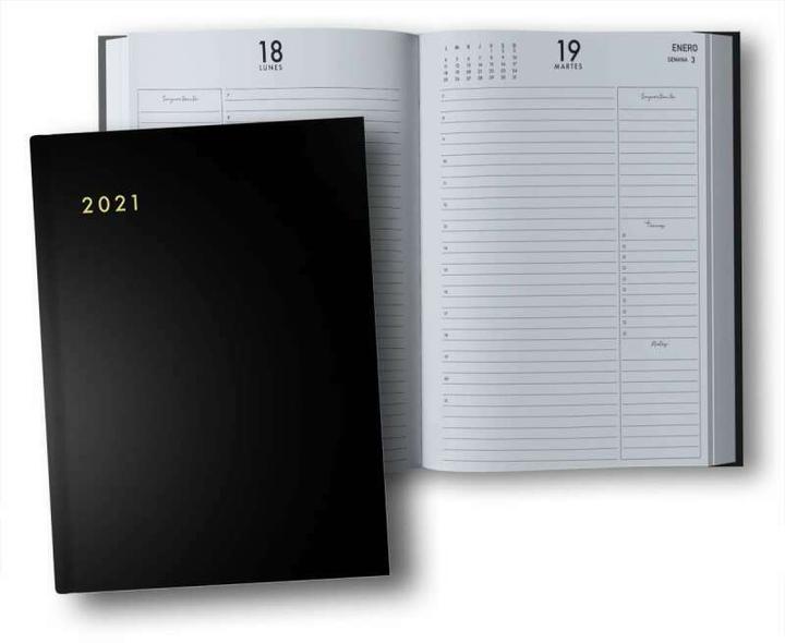 Image du produit Agenda 2021 Un Día Por Página (A4, Anglais)