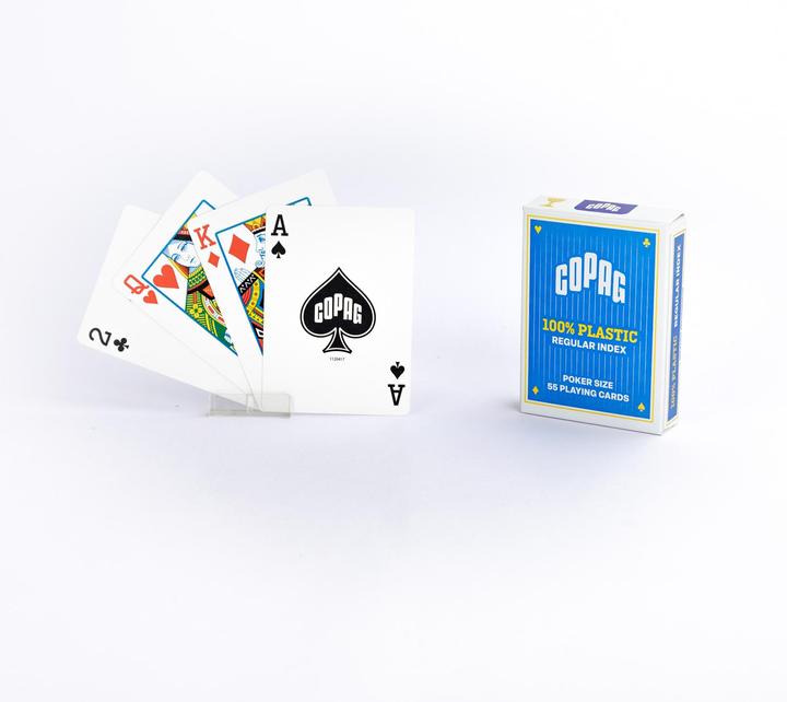 Productafbeelding Copag Plastic pokerkaarten Deck Regular (Duits, Frans, Italiaans, Engels)