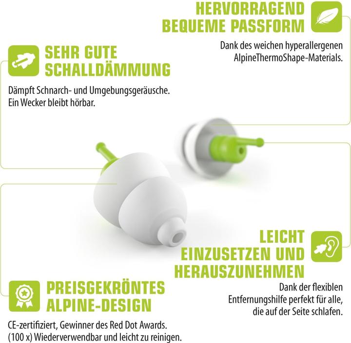 Productafbeelding Alpine SleepSoft+ (2 x)