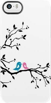 Actual product image Uncommon Deflector Case for iPhone 5/5S/SE Love Birds (Apple iPhone 5, Apple iPhone 5s)
