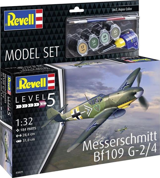 Produktbild Revell Model Set Messerschmitt Bf109 G-2/4