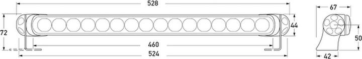 Image du produit Hella Projecteur de travail à LED Light Bar LB470 R 12/24V