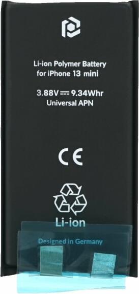 Produktbild prio Akkuzelle für iPhone 13 mini (ohne Flex-Kabel)