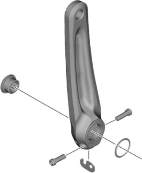 Produktbild Shimano Kurbelarm (165 mm)