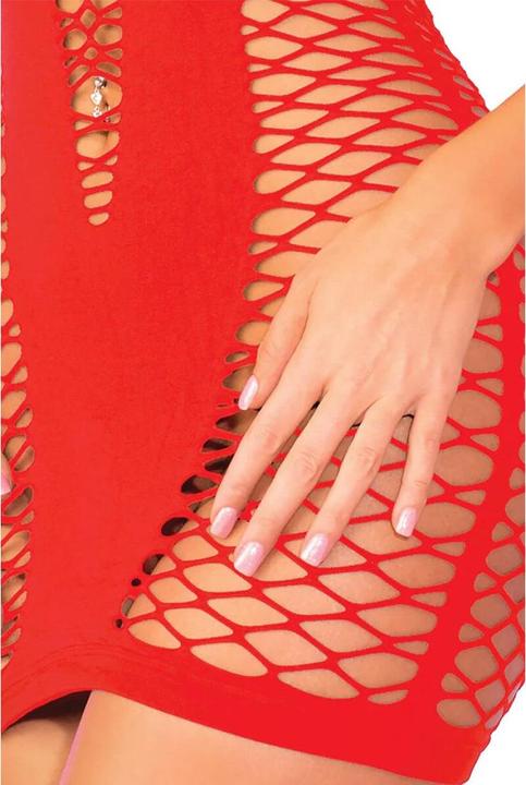 Immagine prodotto Pink Lipstick Vestito a V senza cuciture - Rosso (Taglia unica)
