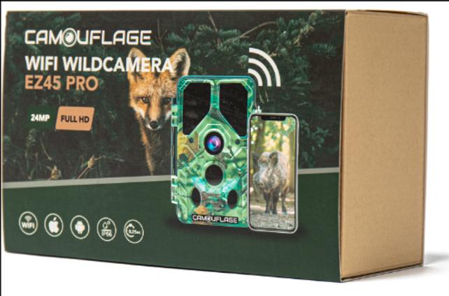 Actual product image Camouflage Wildlife camera EZ45 WiFi