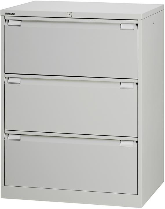 Actual product image Bisley Double-row suspension filing cabinet with 3 drawers (62 x 80 x 101.5 cm)