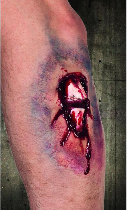 Image du produit Fasnacht Latex blessure 6-fois ass.