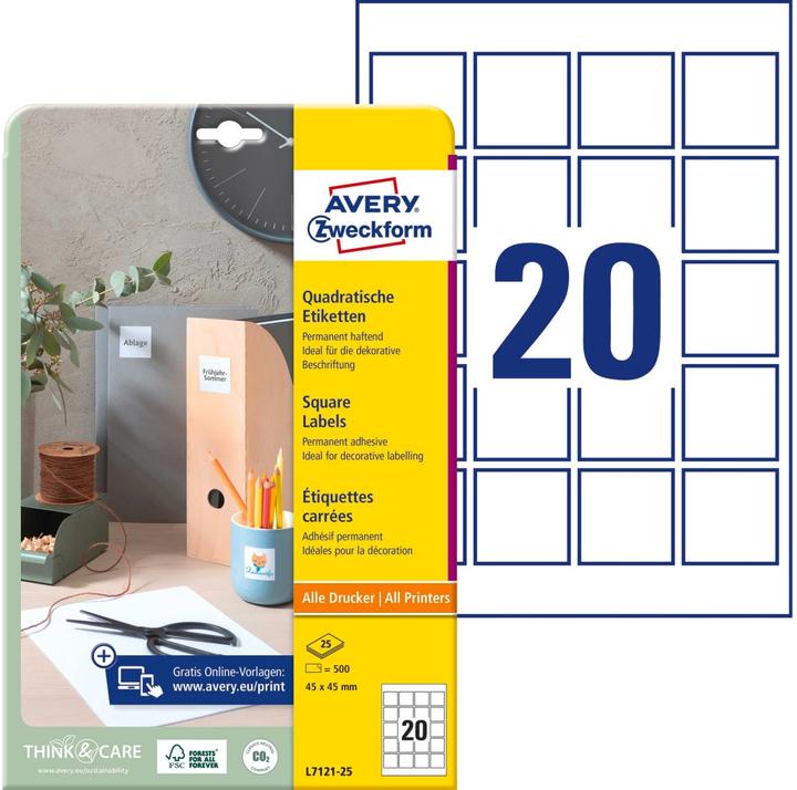 Produktbild Avery QR-Code-Etiketten