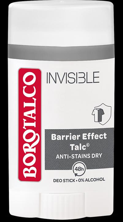 Actual product image Borotalco Invisible (Stick, 40 ml)