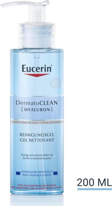 Actual product image Eucerin DermatoCLEAN Cleansing Gel (Gel, 200 ml)
