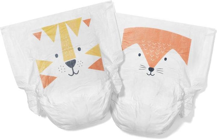 Actual product image Kit & Kin Nappies (Size 3, Monthly box, 136 Piece)