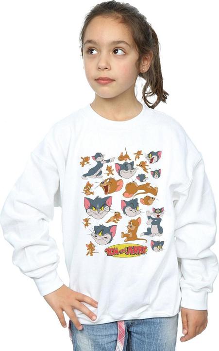Produktbild Tom & Jerry Many Faces Sweatshirt Mädchen (140, 146)