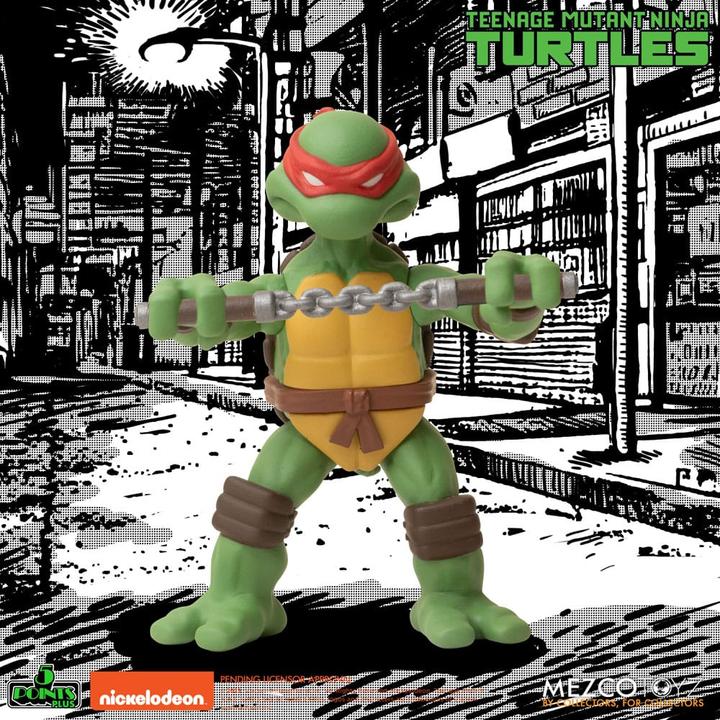 Produktbild Mezco Toys Teenage Mutant Ninja Turtles Actionfiguren Teenage Mutant Ninja Turtles Deluxe Set 8 cm