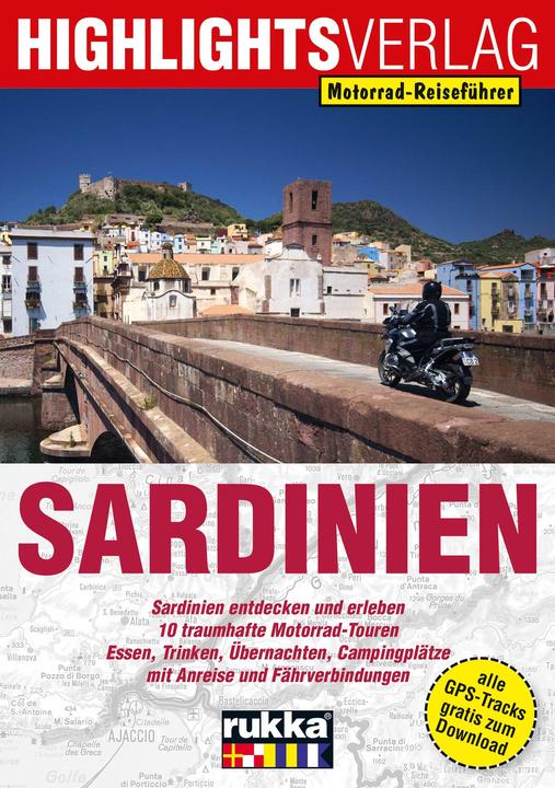 Actual product image Motorrad-Reiseführer Sardinien (German, Christopher Berg, 2018)