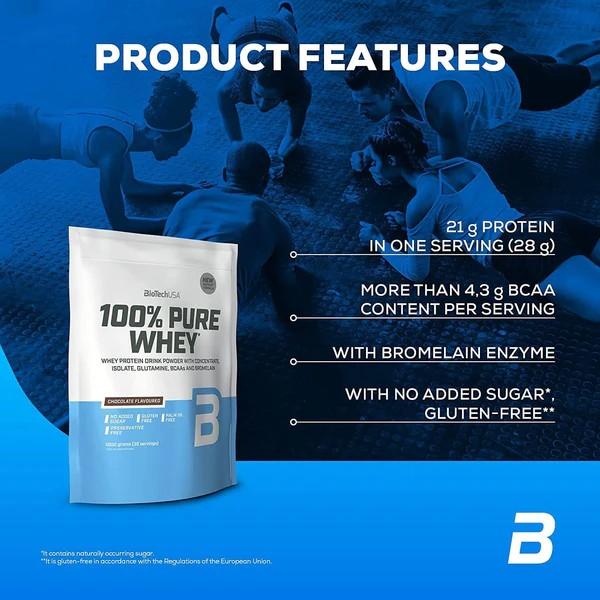 Produktbild Biotech USA 100 Pure Whey (Schokolade, 1 Stk., 2270 g)