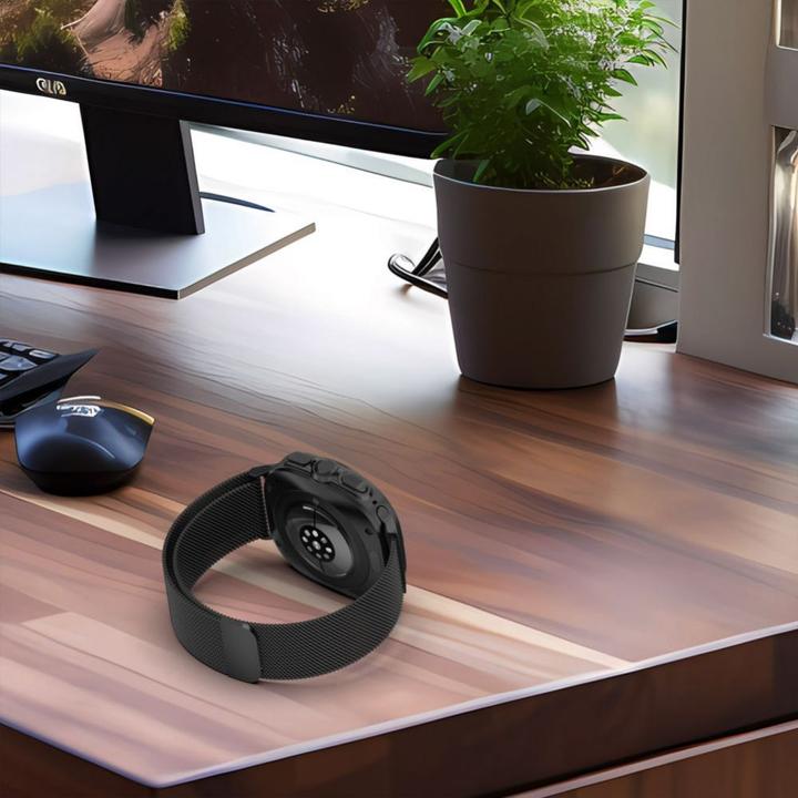 Immagine prodotto Tech-Protect MilaneseBand per Samsung Galaxy Watch Ultra (47 mm) - Beige (Acciaio inossidabile)