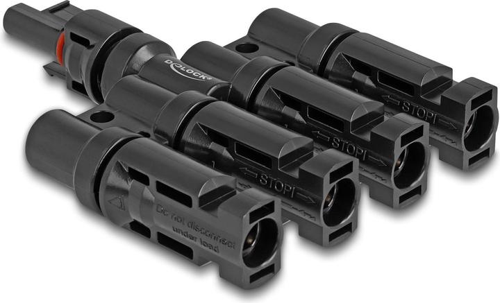 Immagine prodotto Delock DL4 Connettore solare da 1x presa a 4x spina, IP67 (Spina solare)