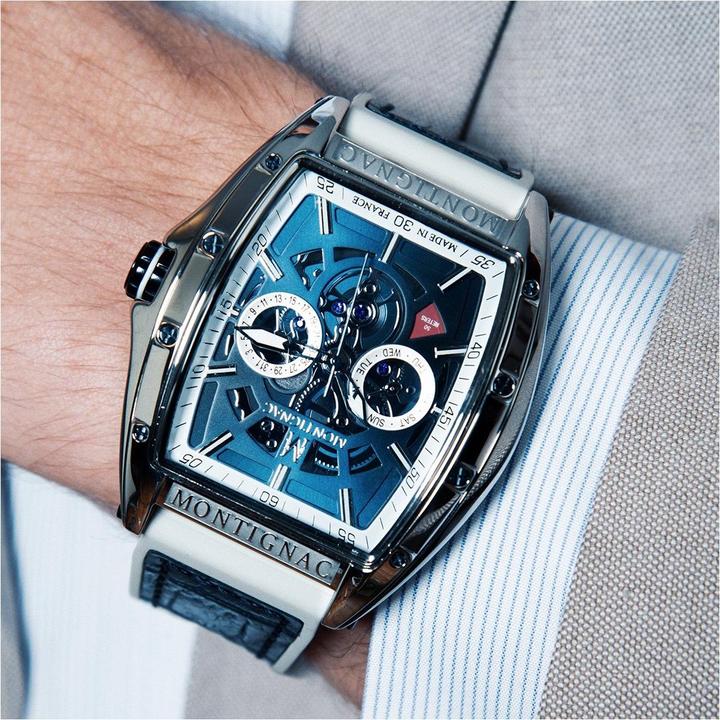 Image du produit Montignac Montre Tonneau (Montre analogique, 2416.50 mm)
