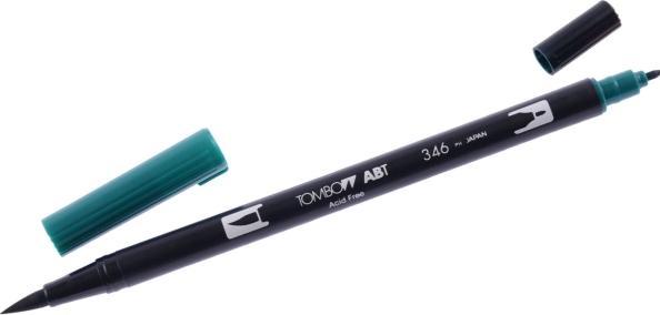 Actual product image Tombow ABT - DUAL-BRUSH-PEN - Gift set (Green, 1 x)