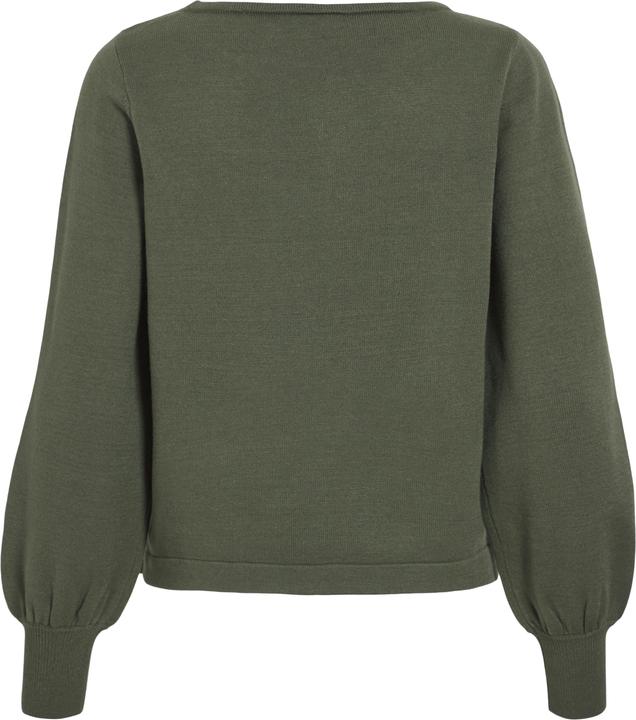 Actual product image Vila U-boat neck knitted jumper (M)