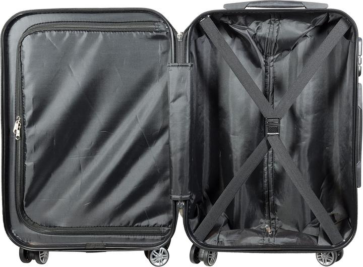 Produktbild Trendyshop365 Hartschalenkoffer mit Städtedesign (66 l, M (50 - 90l))