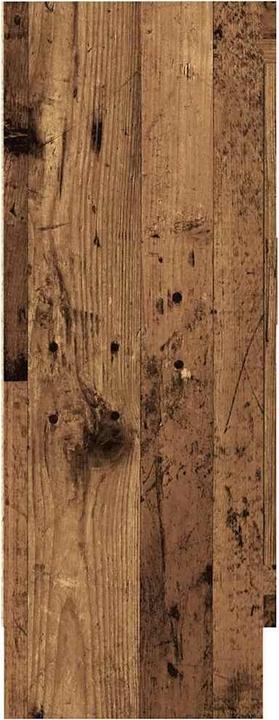 Actual product image VidaXL Bücherschrank Altholz-Optik 82,5x30,5x80 cm Holzwerkstoff (82.5 x 30.5 x 80 cm)